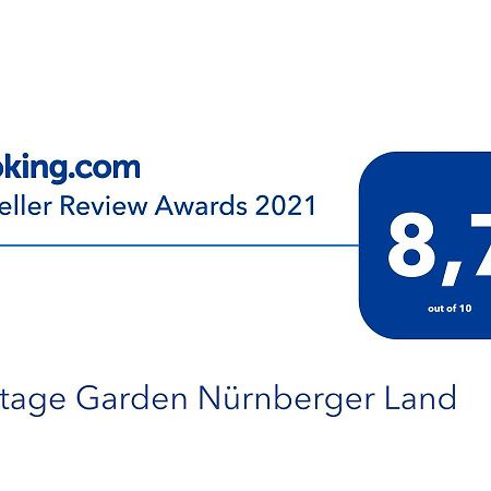 Cottage Garden Nuernberger Land Zimmer 2 Bis 3 Schwaig bei Nürnberg Extérieur photo